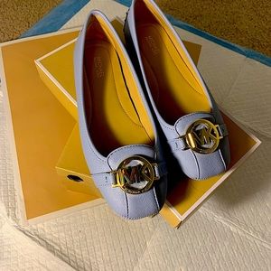 Micheal Kors Flats. Size 7 Light Blue